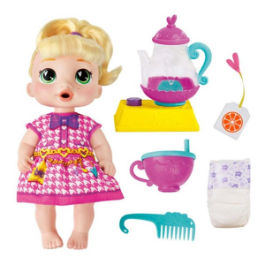 Hasbro Baby Alive Bubbly Tea Party LaLa GooGoo Baby Doll