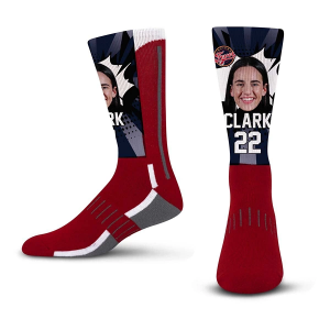 For Bare Feet Indiana Fever Caitlin Clark #22 Phenom Socks