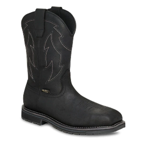 Men's Irish Setter Kittson 11" Pull-On Safety Toe WP Work Boots Outdoor 11 Black