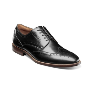 Men's Florsheim Rucci Wingtip Dress Shoes Wide 14 Black