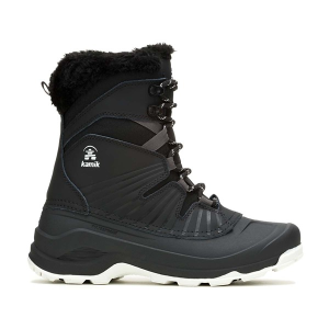Women's Kamik Iceland F Insulated Winter Boots Outdoor 9 Black/White