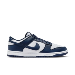 Adult Nike Dunk Low Retro Sneakers sneakers-athletic-shoes M12/W13.5 Regular White/Midnight Navy/White