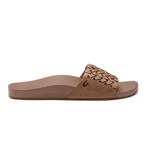 Women's OluKai Kamola Sandals 6 Tan / Tan
