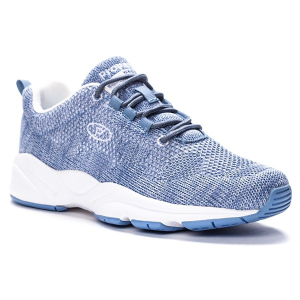Women's Propet Stability Fly Sneakers sneakers-athletic-shoes 11 Narrow Denim/White