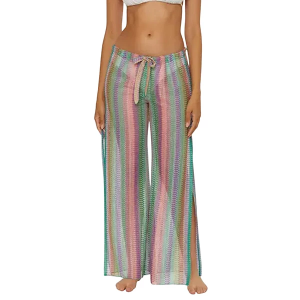 Women's Becca Beach Side Swim Bottoms Contemporary Small Multi