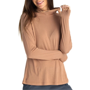 Women's Free Fly Bamboo Lightweight II Long Sleeve XLarge Canyon
