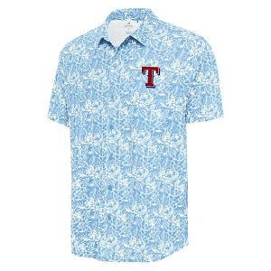 Texas Rangers Resort T-Shirt XLarge Light Blue
