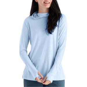 Women's Free Fly Bamboo Lightweight II Long Sleeve T-Shirt 2XLarge Clear Sky