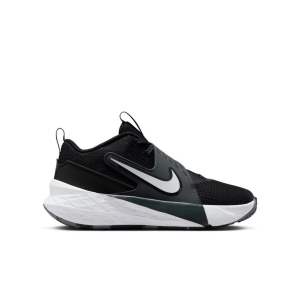 Kids' Nike Team Hustle D 12 Basketball Sneakers sneakers-athletic-shoes Big 6.5 Regular Black/White/Anthracite