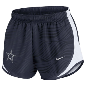 Women's Dallas Cowboys Nike Tempo Shorts Medium Navy