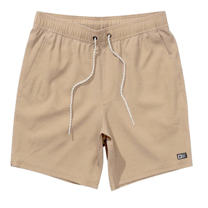 Kids' Salty Crew Drifter Elastic Waist Hybrid Shorts Large Khaki