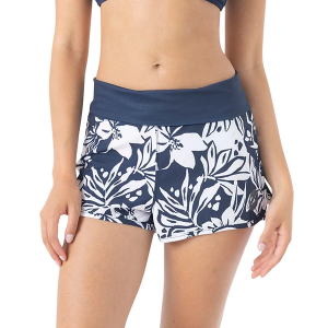 Women's Roxy Oceanside Endless Summer Swim Shorts Juniors Large Midnight Indigo