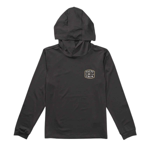Kids' Salty Crew Capitals Long Sleeve T-Shirt Large Charcoal