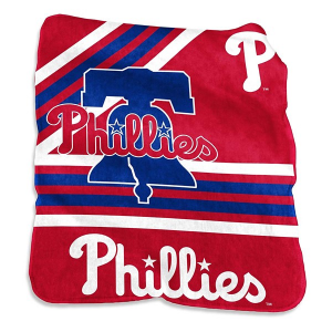 Logo Brands Philadelphia Phillies 50x60 Raschel Throw