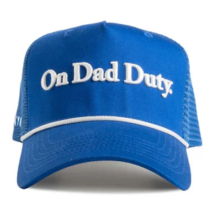 Men's Dad Gang On Dad Duty Trucker Snapback Hat
