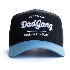 Men's Dad Gang Horsepower Black Snapback Hat