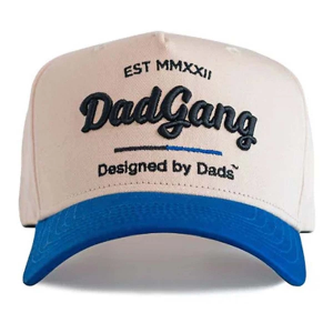 Men's Dad Gang Horsepower Blue Snapback Hat