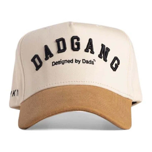 Men's Dad Gang Suede Script Snapback Hat