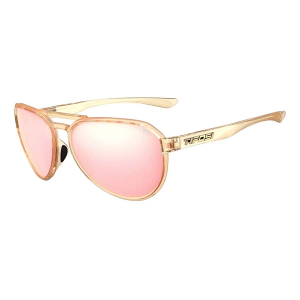 Women's TIFOSI Optics Selca Sunglasses Sunglasses Crystal Brown/Pink Mirror