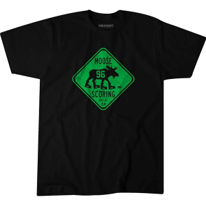 BreakingT Mikko Rantanen Moose Scoring Sign T-Shirt
