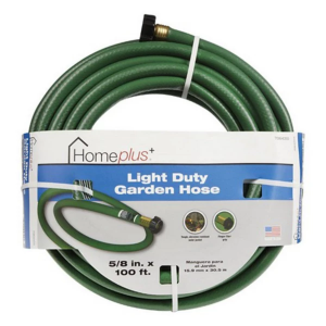 Home Plus Light Duty Garden Hose - 5/8 in x 100 ft
