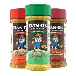 DAN-O's Seasoning Small 3 Bottle Combo Pack