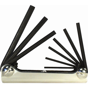 Eklind 9-Piece SAE Fold-Up Hex Key Set