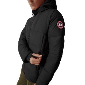 Men's Canada Goose Hybridge Puffer Jacket Large Black