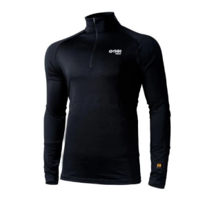 Men's GOBI Heat Basecamp Heated Base Layer 1/4 Zip Tights Large Onyx