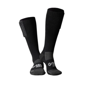 Adult GOBI Heat Gobi Heat Tread Heated Socks Singles Knee High Socks S/M Black/Grey Singles
