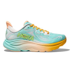 Women's HOKA Clifton 10 Running Shoes sneakers-athletic-shoes 9.5 Regular Blue Spark/White