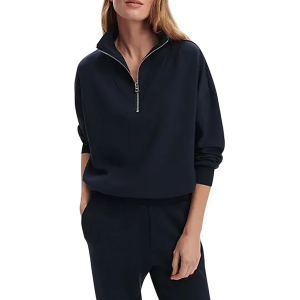 Women's Varley Hawley Sweat Long Sleeve 1/2 Zip XSmall Navy