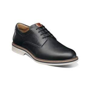 Men's Florsheim Norwalk Plain Toe Dress Shoes Wide 10.5 Black CH