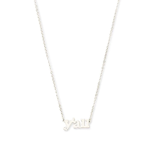 Kendra Scott Y'all Pendant Necklace