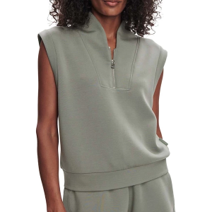 Women's Varley Loretta Sleeveless 1/2 Zip Medium Shadow