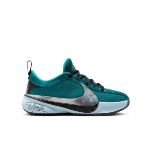 Kids' Nike Giannis Freak SE Basketball Shoes sneakers-athletic-shoes Big 5.5 Regular Geode Teal/Metallic Silver/Black