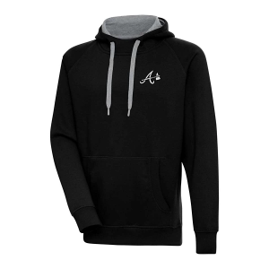 New York Yankees Antigua Chenille Big Logo Victory Pullover Hoodie 5XLarge Black