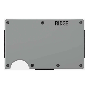 Ridge Aluminum Cash Strap Wallet Slate