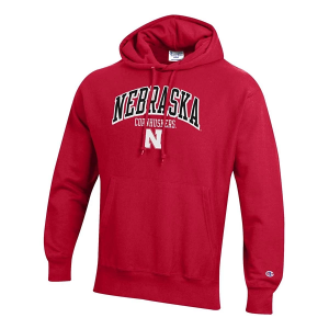 Nebraska Cornhuskers Champion Hoodie Medium Red
