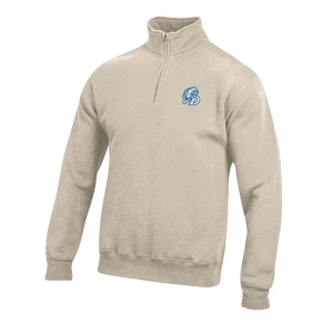 Drake Bulldogs Gear For Sports 1/4 Zip Medium Oatmeal Heather