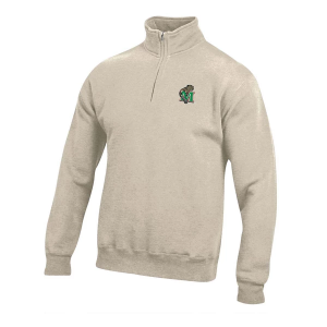 Minot State Beavers Gear For Sports 1/4 Zip Small Oatmeal Heather