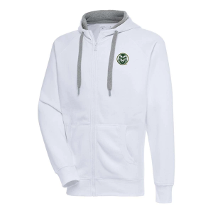 Colorado State Rams Antigua Hoodie 4XLarge White