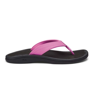 Women's OluKai Ohana Sandals 5 Dragon Fruit / Black