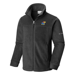 Columbia Kids' Kansas Jayhawks Steens Mountain Full-Zip Fleece Jacket