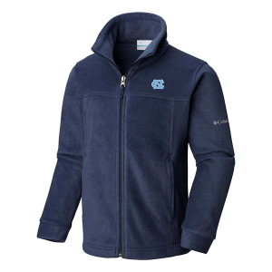Columbia Kids' North Carolina Tar Heels Steens Mountain Full-Zip Fleece Jacket
