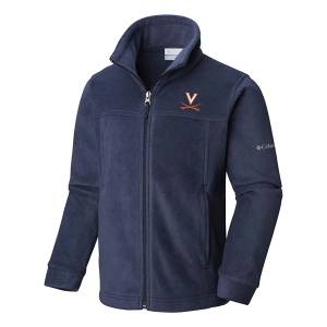 Columbia Kids' Virginia Cavaliers Steens Mountain Full-Zip Fleece Jacket