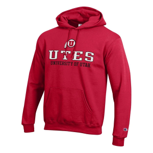 Utah Utes Champion Hoodie 3XLarge Red
