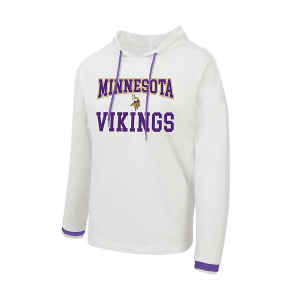 Women's Minnesota Vikings Concepts Sport Borough Hoodie Medium White