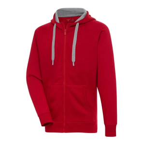 Men's Antigua Victory Full Zip 4XLarge Dark Red