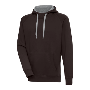 Men's Antigua Victory Hoodie Small Brown